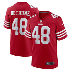 Tatum Bethune San Francisco 49ers Game Jersey - Scarlet - Nike