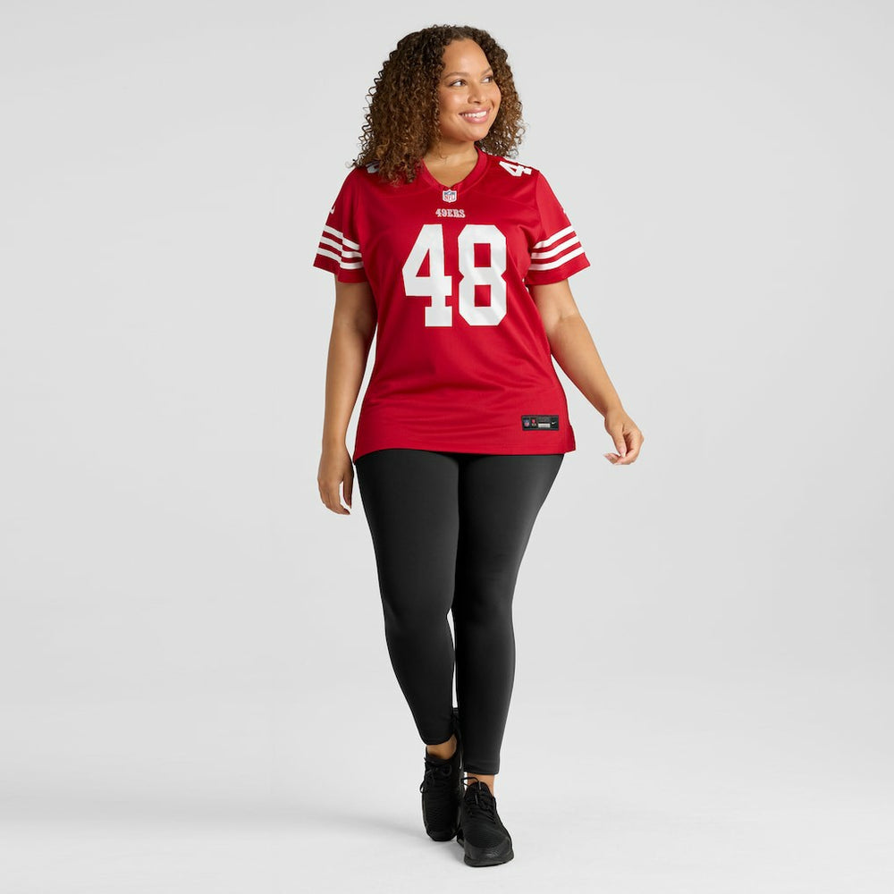Tatum Bethune San Francisco 49ers Women's Team Game Jersey - Scarlet - Nike