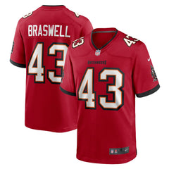 Chris Braswell Tampa Bay Buccaneers Game Jersey - Red - Nike
