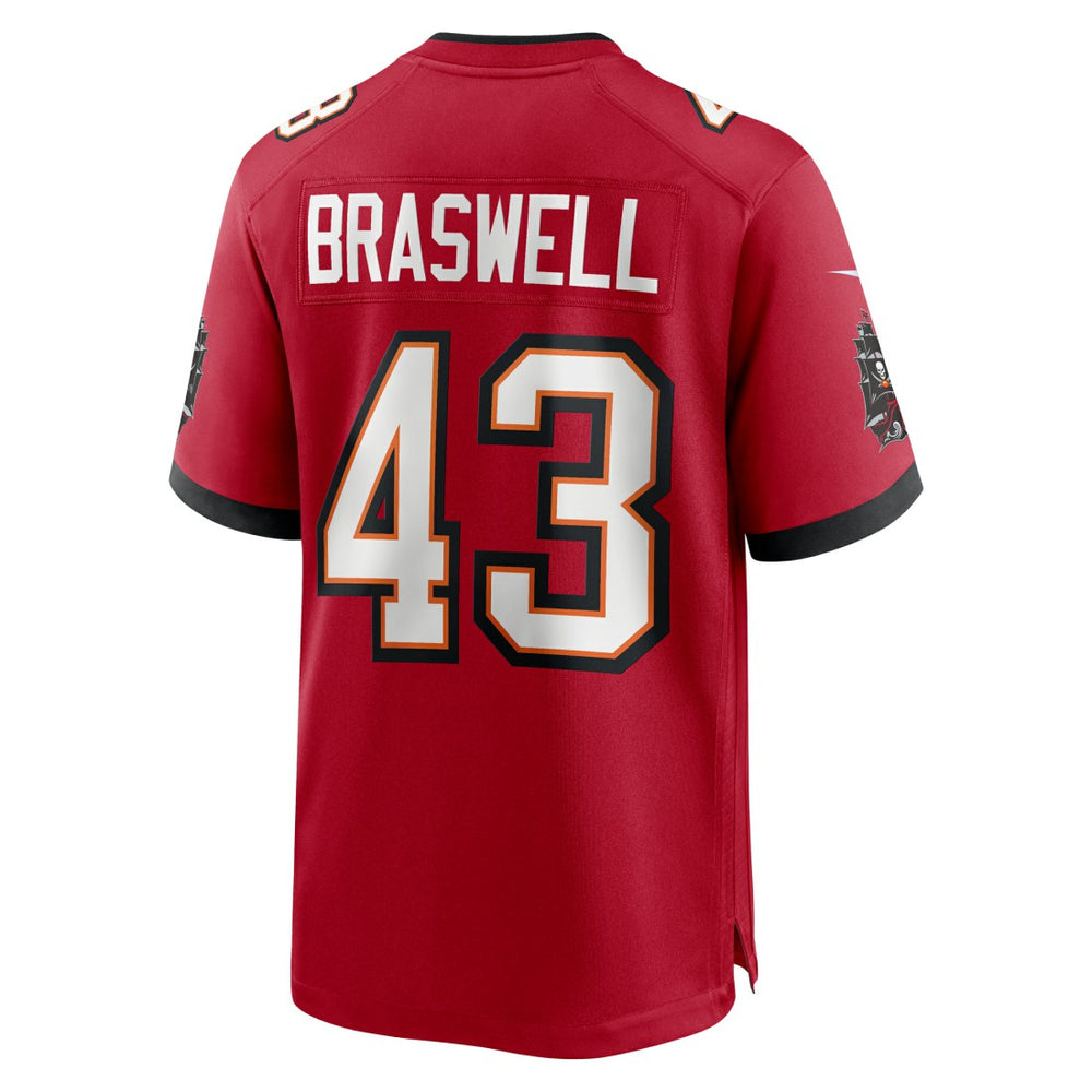 Chris Braswell Tampa Bay Buccaneers Game Jersey - Red - Nike