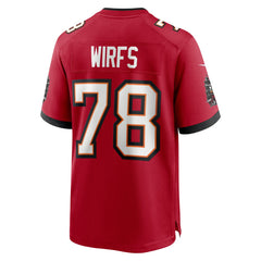Tristan Wirfs Tampa Bay Buccaneers Game Jersey - Red - Nike