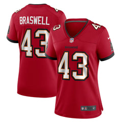 Chris Braswell Tampa Bay Buccaneers Women's Team Game Jersey - Red - Nike