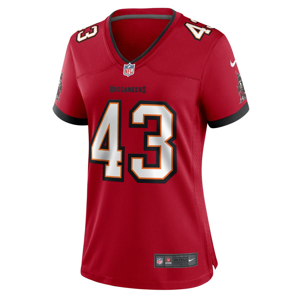 Chris Braswell Tampa Bay Buccaneers Women's Team Game Jersey - Red - Nike