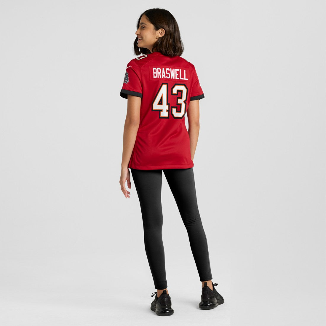 Chris Braswell Tampa Bay Buccaneers Women's Team Game Jersey - Red - Nike
