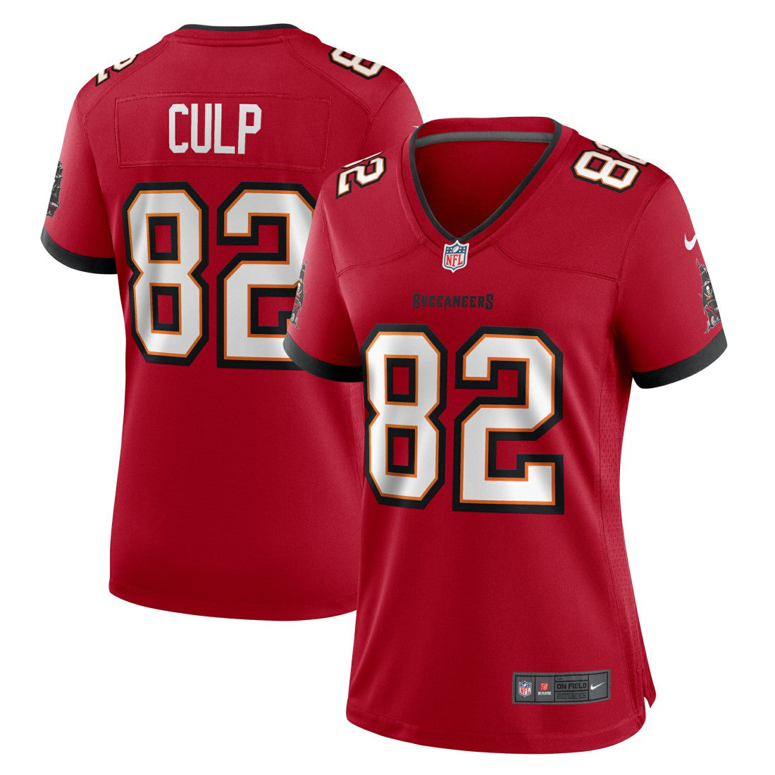 Devin Culp Tampa Bay Buccaneers Women's Team Game Jersey - Red - Nike