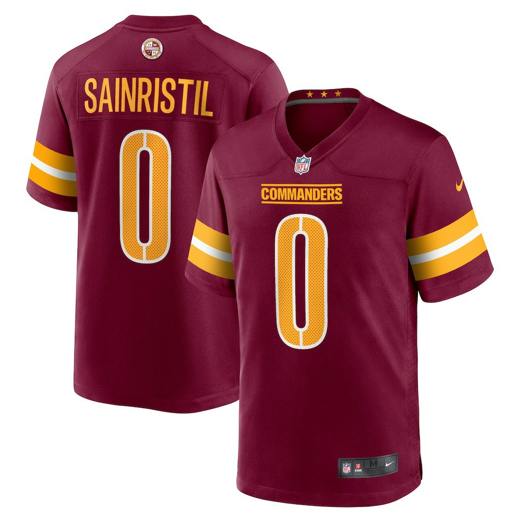 Mike Sainristil Washington Commanders Game Jersey - Burgundy - Nike