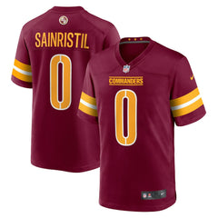 Mike Sainristil Washington Commanders Game Jersey - Burgundy - Nike