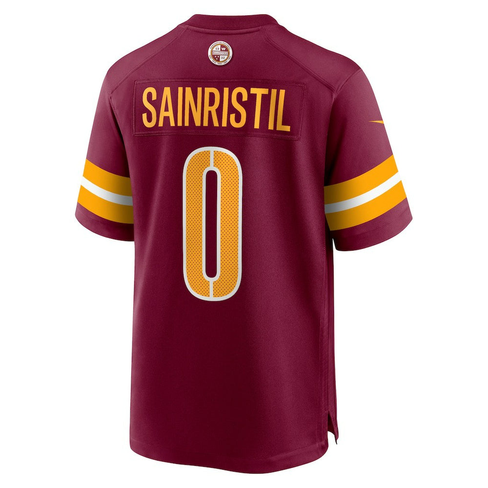 Mike Sainristil Washington Commanders Game Jersey - Burgundy - Nike