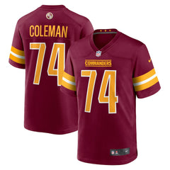 Brandon Coleman Washington Commanders Game Jersey - Burgundy - Nike