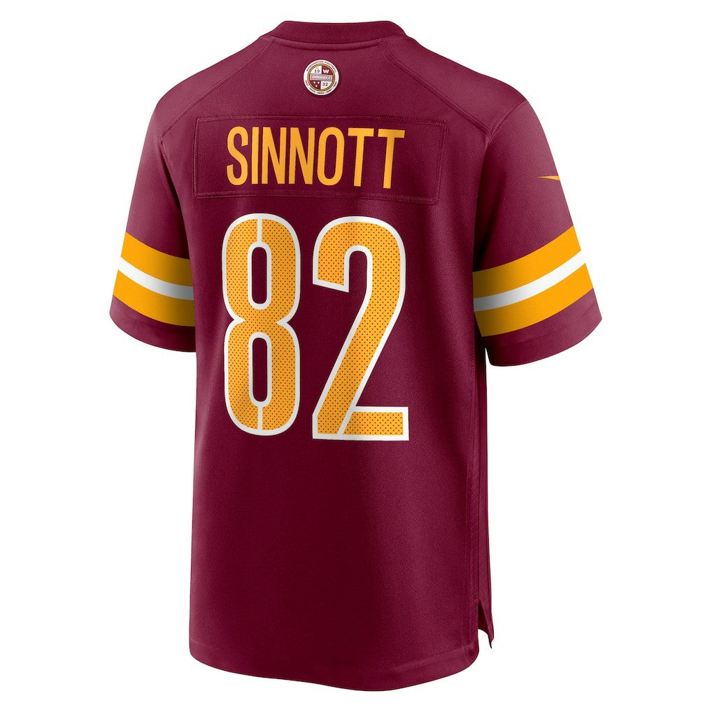 Ben Sinnott Washington Commanders Game Jersey - Burgundy - Nike