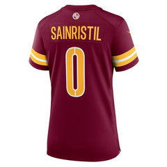 Mike Sainristil Washington Commanders Women's Team Game Jersey - Burgundy - Nike
