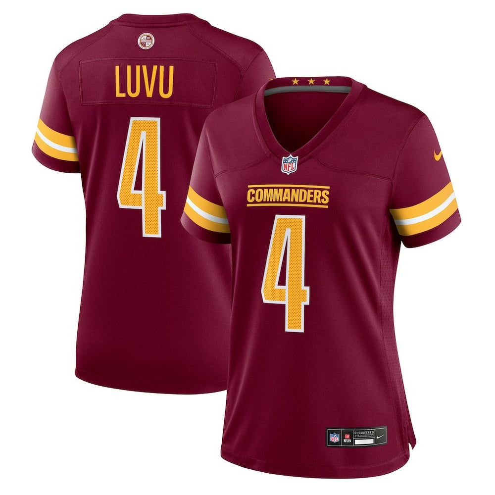 Frankie Luvu Washington Commanders Women's Team Game Jersey - Burgundy - Nike