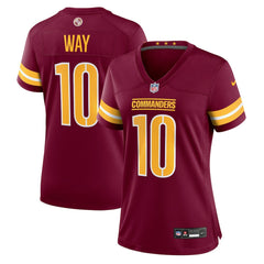 Tress Way Washington Commanders Women's Team Game Jersey - Burgundy - Nike