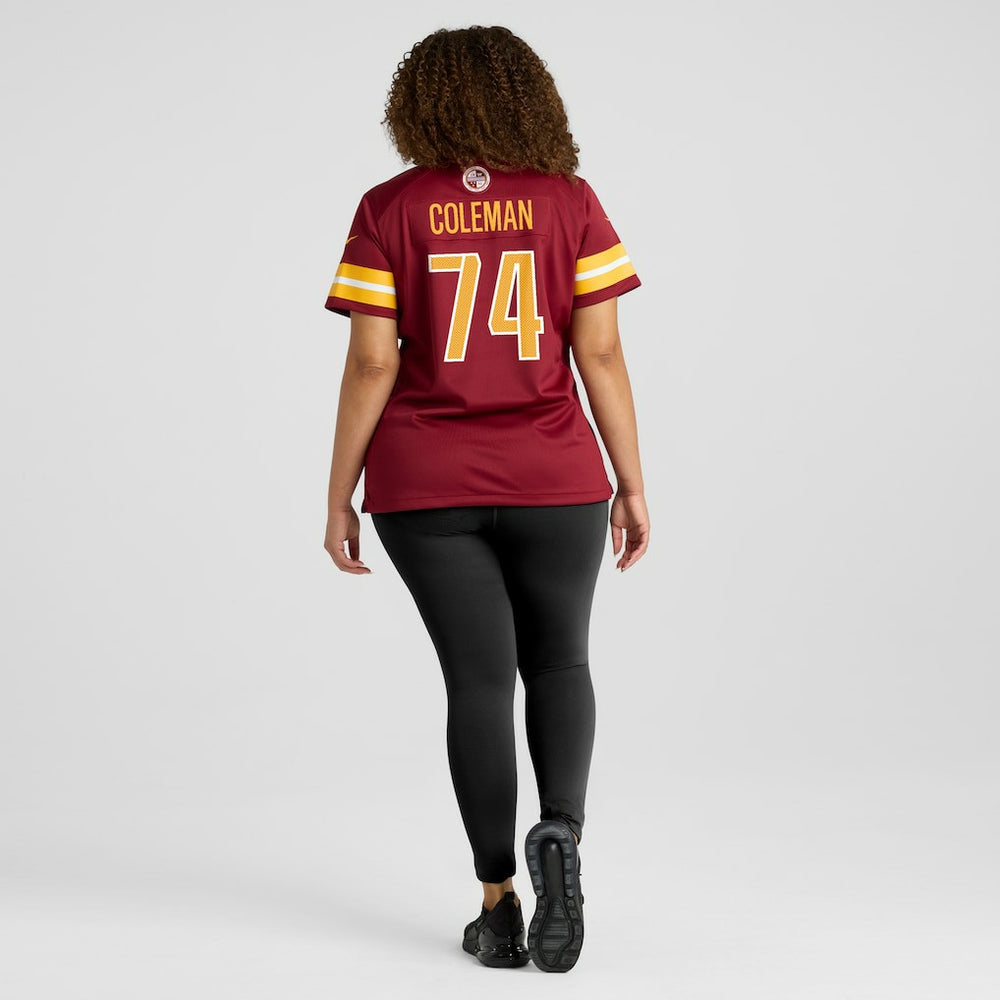 Brandon Coleman Washington Commanders Women's Team Game Jersey - Burgundy - Nike