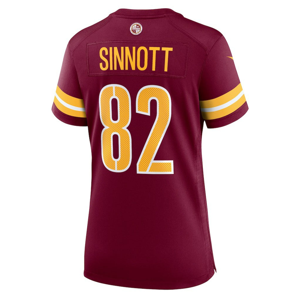 Ben Sinnott Washington Commanders Women's Team Game Jersey - Burgundy - Nike