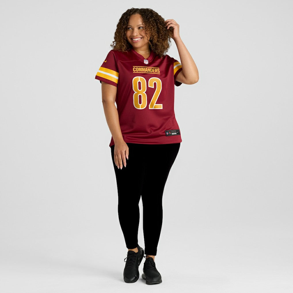 Ben Sinnott Washington Commanders Women's Team Game Jersey - Burgundy - Nike