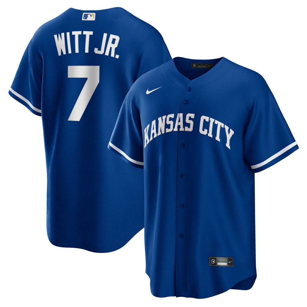 Bobby Witt Jr. Kansas City Royals Nike Alternate 2 Replica Jersey Online