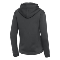 Detroit Lions Antigua Women's Contemporary Quarter-Zip Hoodie - Pewter - NFL