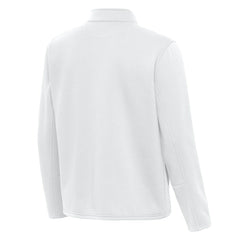 Indianapolis Colts Antigua Twist Quarter-Zip Pullover Jacket - White - NFL