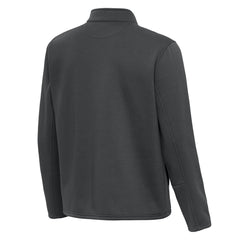Green Bay Packers Antigua Twist Quarter-Zip Pullover Jacket - Pewter - NFL
