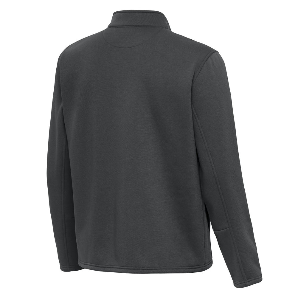 Tampa Bay Buccaneers Antigua Twist Quarter-Zip Pullover Jacket - Pewter - NFL