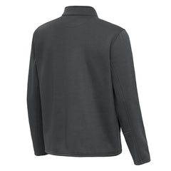 Philadelphia Eagles Antigua Twist Quarter-Zip Pullover Jacket - Pewter - NFL