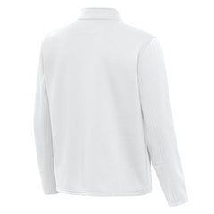 Los Angeles Chargers Antigua Twist Quarter-Zip Pullover Jacket - White - NFL