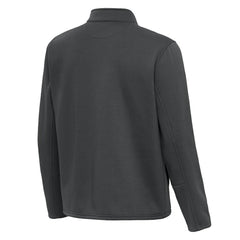 Chicago Blackhawks Antigua Twist Quarter-Zip Pullover Jacket - Pewter | NHL Clearance