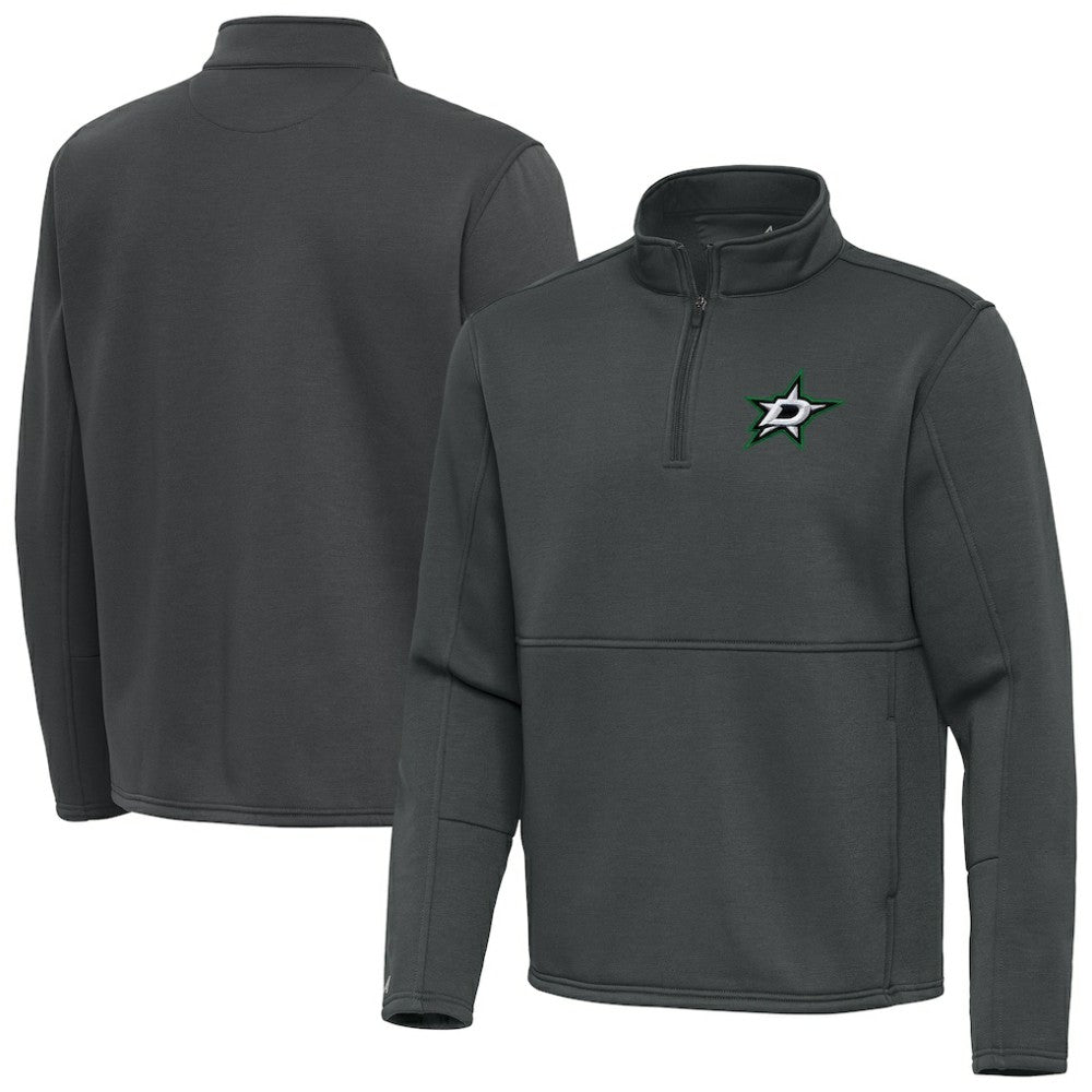 Dallas Stars Antigua Twist Quarter-Zip Pullover Jacket - Silver | NHL sale