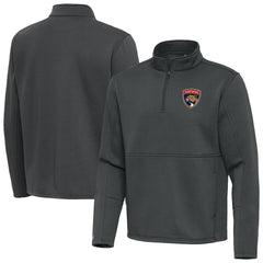 Florida Panthers Antigua Twist Quarter-Zip Pullover Jacket - Pewter | NHL near me