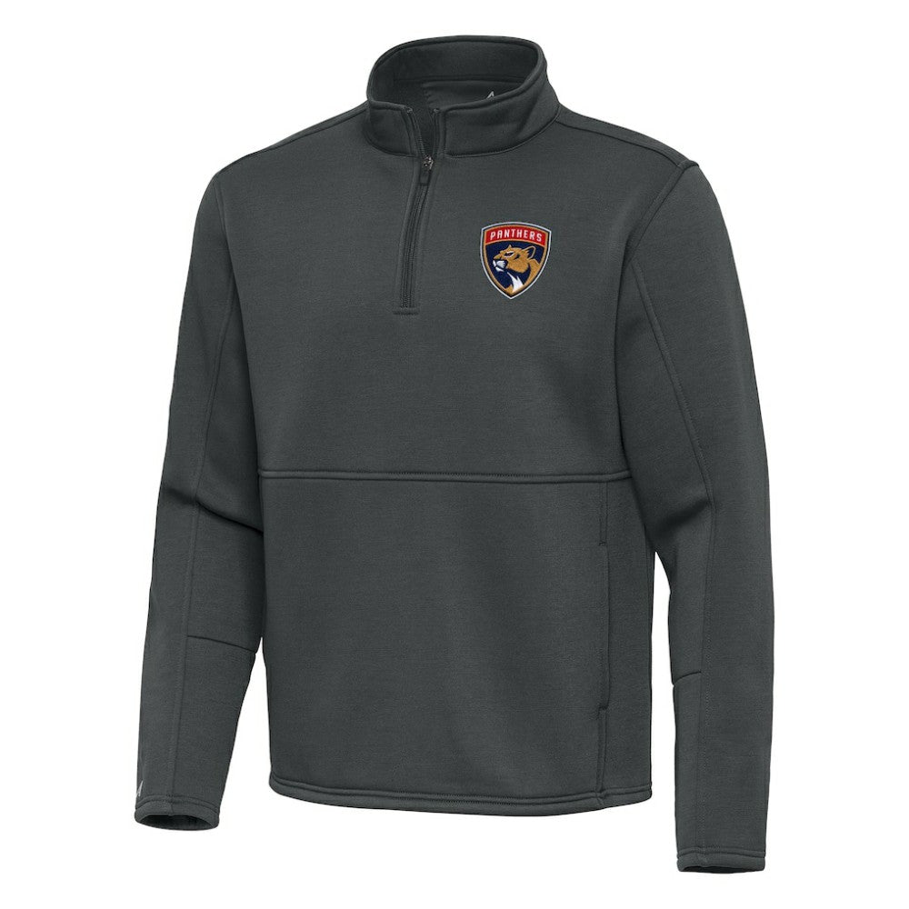 Florida Panthers Antigua Twist Quarter-Zip Pullover Jacket - Pewter | NHL near me