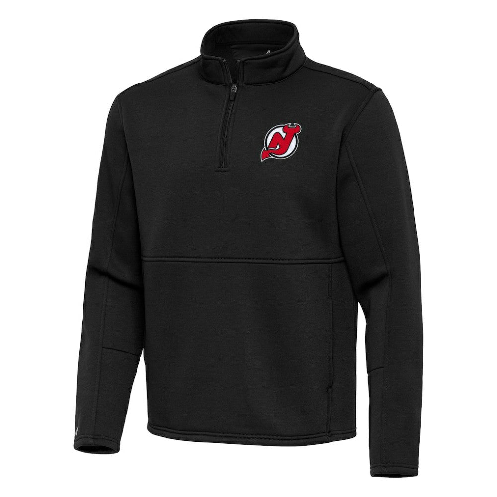 New Jersey Devils Antigua Twist Quarter-Zip Pullover Jacket - Black | NHL near me