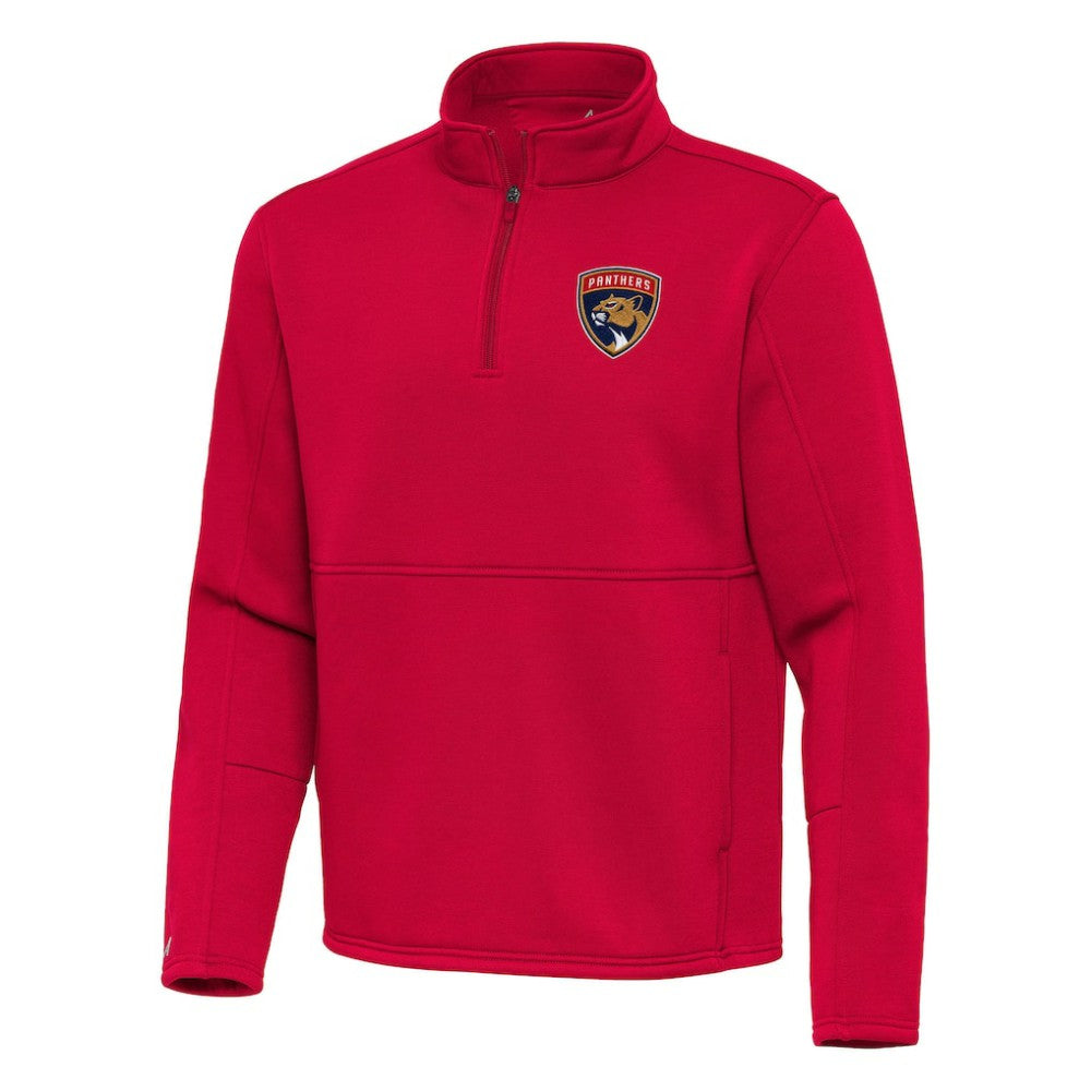 Florida Panthers Antigua Twist Quarter-Zip Pullover Jacket - Red | NHL sale