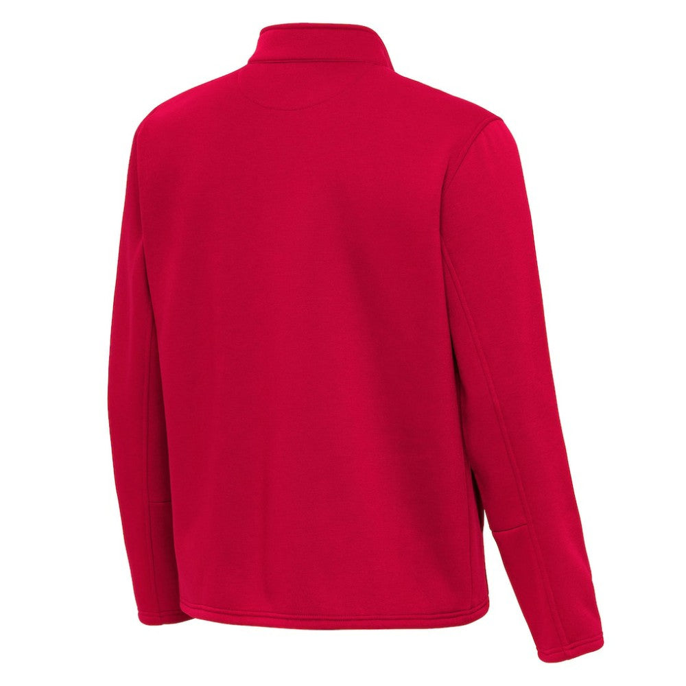 New Jersey Devils Antigua Twist Quarter-Zip Pullover Jacket - Red | NHL near me