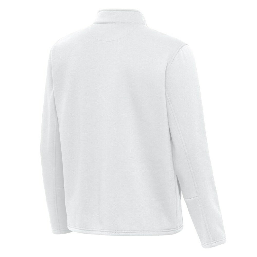 Toronto Maple Leafs Antigua Twist Quarter-Zip Pullover Jacket - White | NHL discount