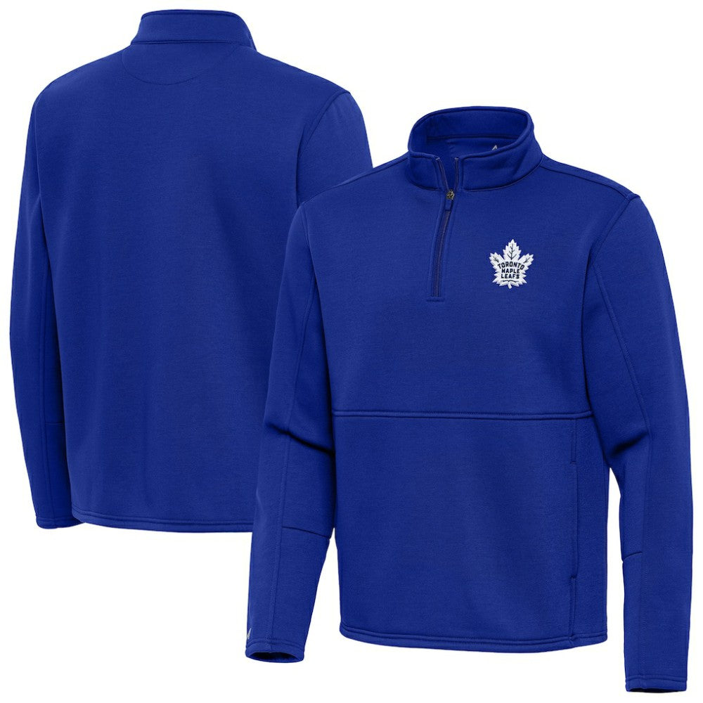 Toronto Maple Leafs Antigua Twist Quarter-Zip Pullover Jacket - Blue | NHL sale