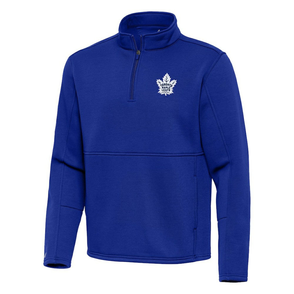 Toronto Maple Leafs Antigua Twist Quarter-Zip Pullover Jacket - Blue | NHL sale
