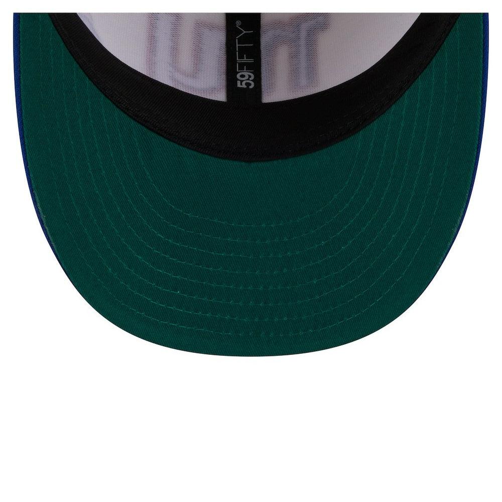 New York Giants New Era Tonal Floral 59FIFTY Fitted Hat - Cream/Royal - NFL
