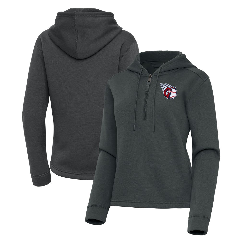 Cleveland Guardians Antigua Women's Contemporary Quarter-Zip Hoodie Near Me