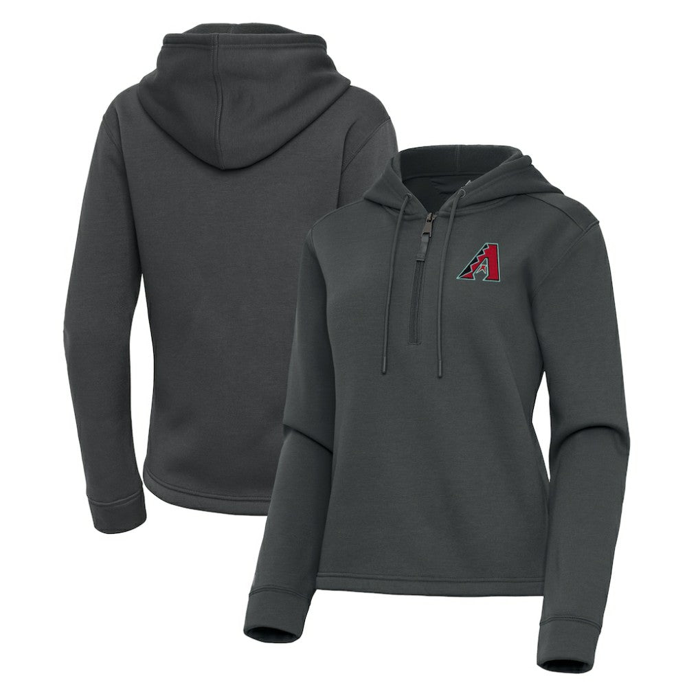 Arizona Diamondbacks Antigua Women's Contemporary Quarter-Zip Hoodie Outlet