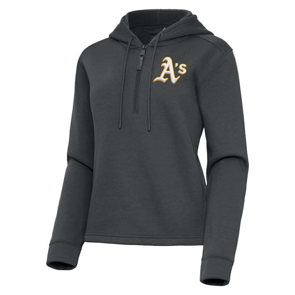 Athletics Antigua Women's Contemporary Quarter-Zip Hoodie Sale