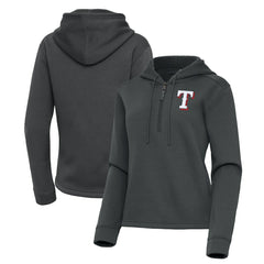 Texas Rangers Antigua Women's Contemporary Quarter-Zip Hoodie Sale