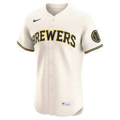 Milwaukee Brewers Nike Home Elite Jersey Discount