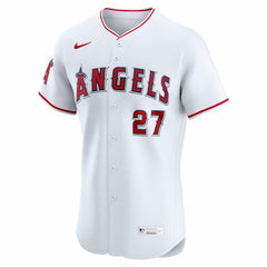 Mike Trout Los Angeles Angels Nike Home ElitePlayer  Jersey Outlet