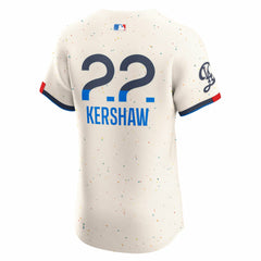 Clayton Kershaw Los Angeles Dodgers Nike City Connect Elite Jersey Outlet