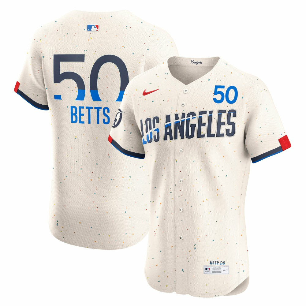 Mookie Betts Los Angeles Dodgers Nike City Connect Elite Jersey Near Me