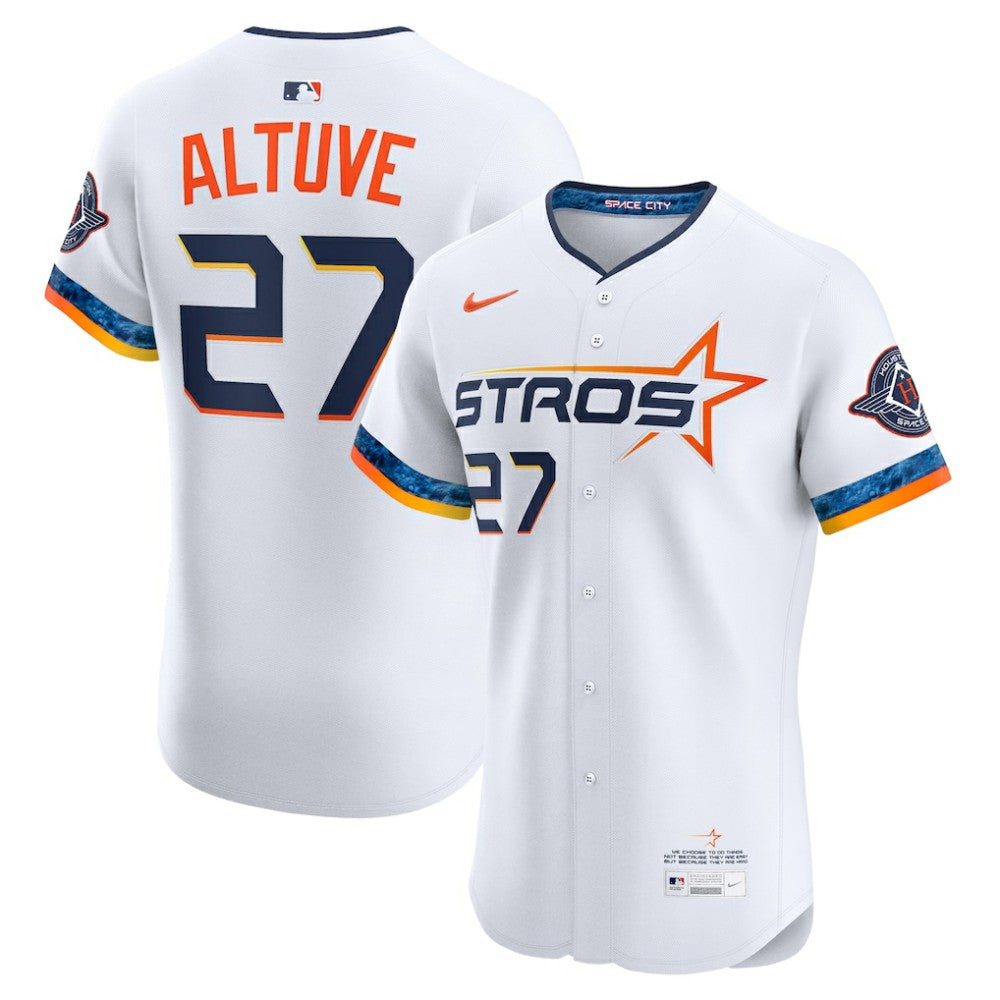 Jose Altuve Houston Astros Nike 2025 City Connect Elite Player Jersey Discount