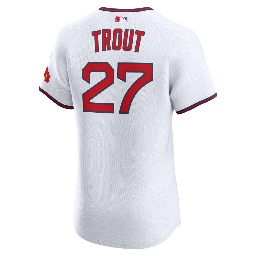 Mike Trout Los Angeles Angels Nike Alternate 2 Elite Jersey Near Me