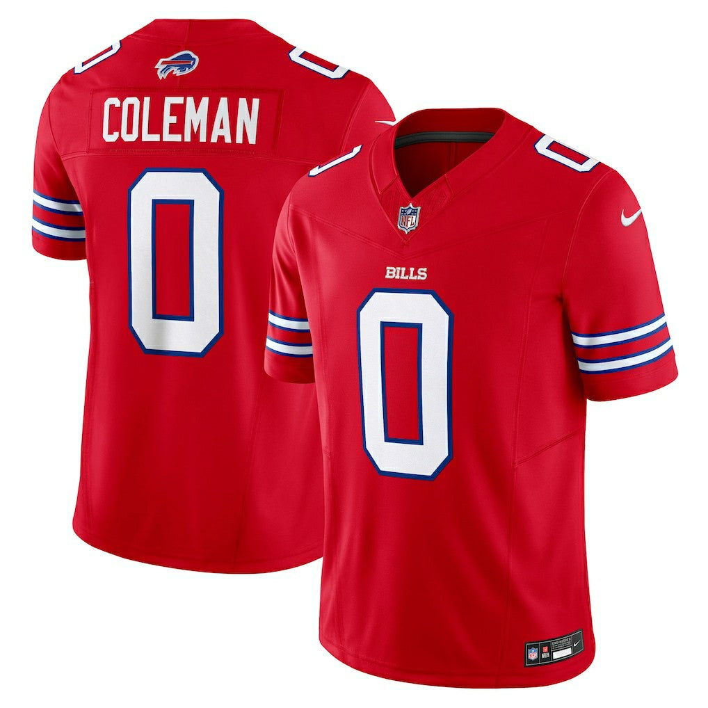 Keon Coleman Buffalo Bills Alternate Vapor F.U.S.E. Limited Jersey - Red - Nike