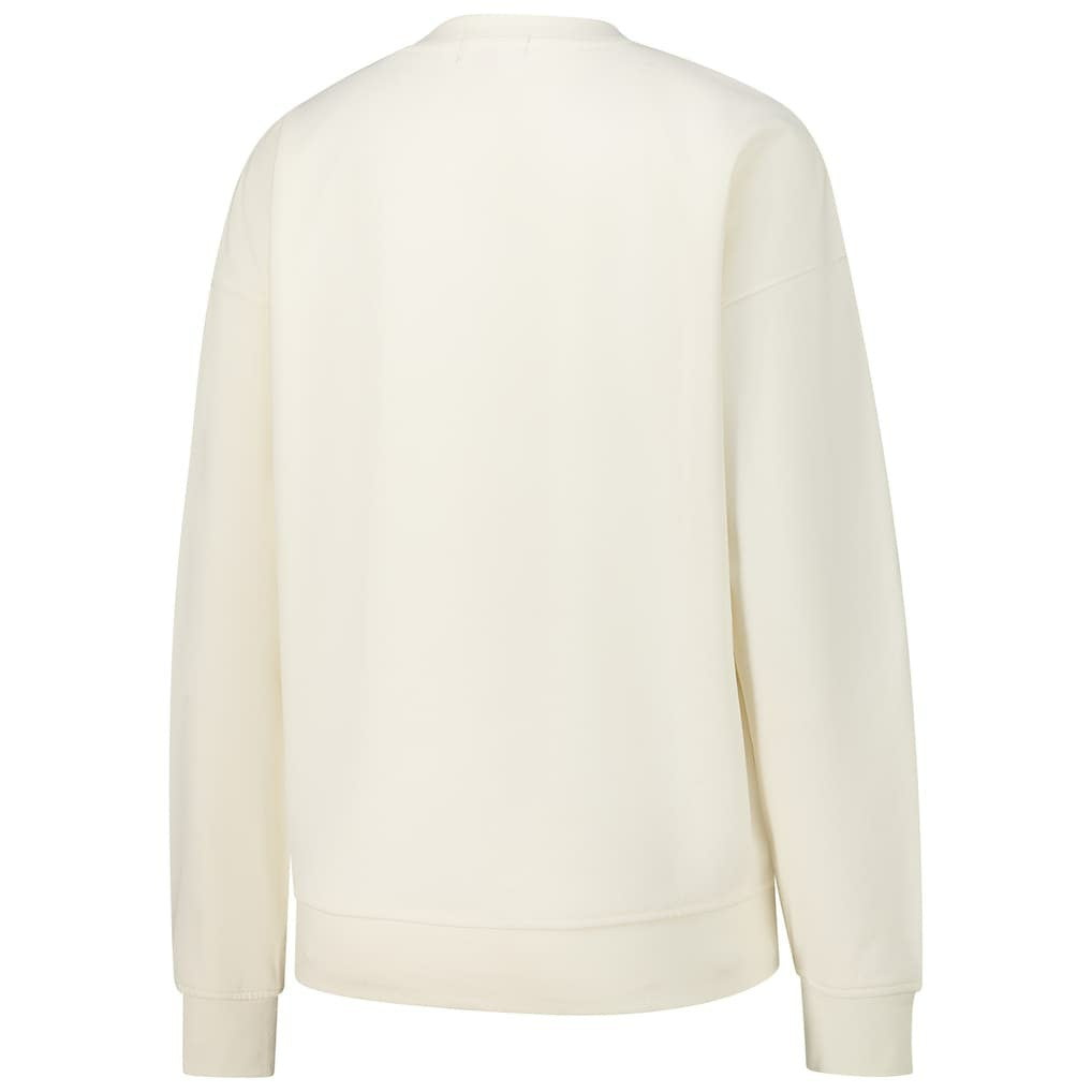 Mitchell & Ness Chicago Bulls Women's Oversprayed Pullover Sweatshirt Cream